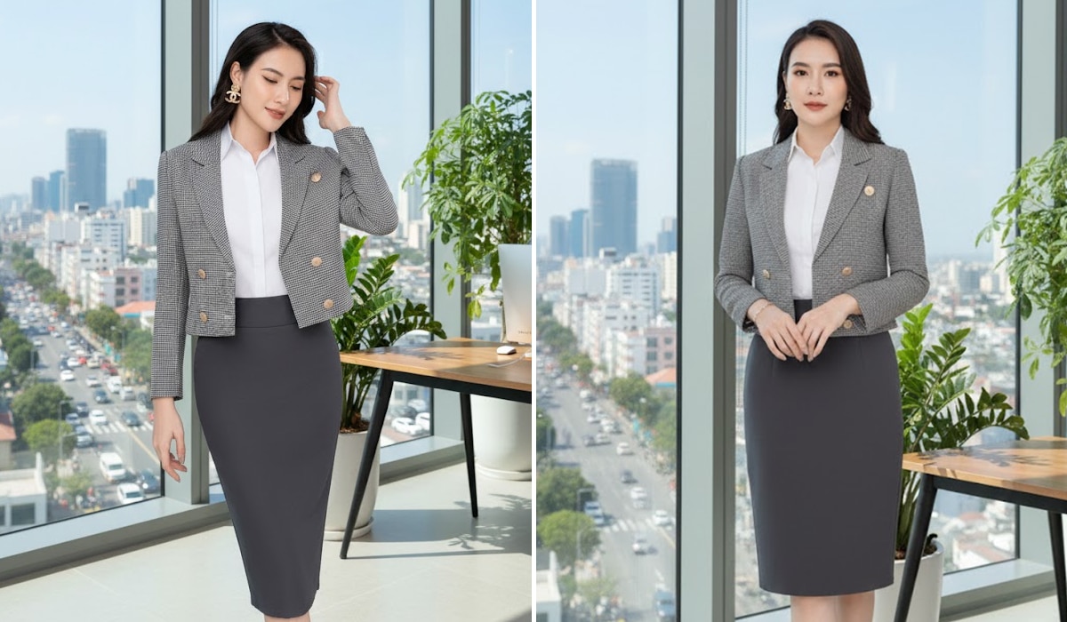 Vest Đồng Phục Công Sở Cao Cấp DeJan: Nâng Tầm Đẳng Cấp Doanh Nghiệp 5 Vest Đồng Phục Công Sở Cao Cấp DeJan Nâng Tầm Đẳng Cấp Doanh Nghiệp