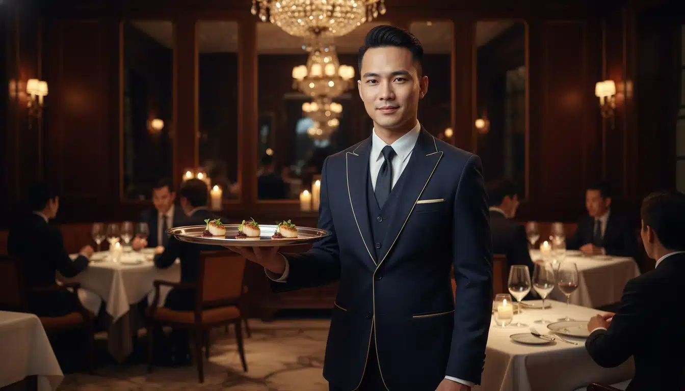 Vì sao nhà hàng cao cấp thường đầu tư mạnh vào đồng phục