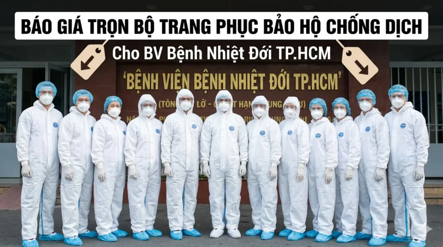 Báo Giá Trọn Bộ Trang Phục Bảo Hộ Chống Dịch Cho BV Bệnh Nhiệt Đới TP.HCM