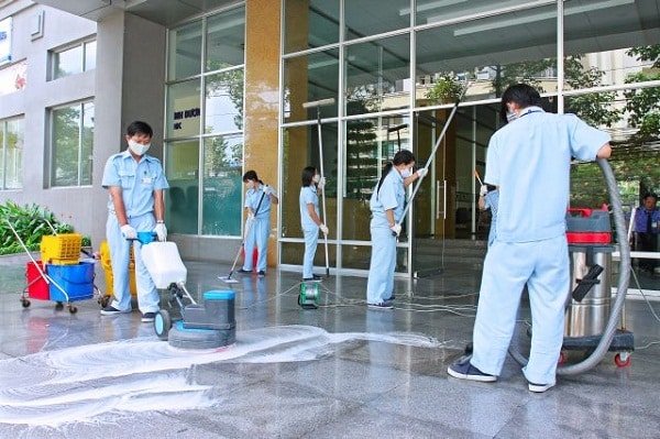 Báo giá may đồng phục tạp vụ bệnh viện tại Quận Phú Nhuận