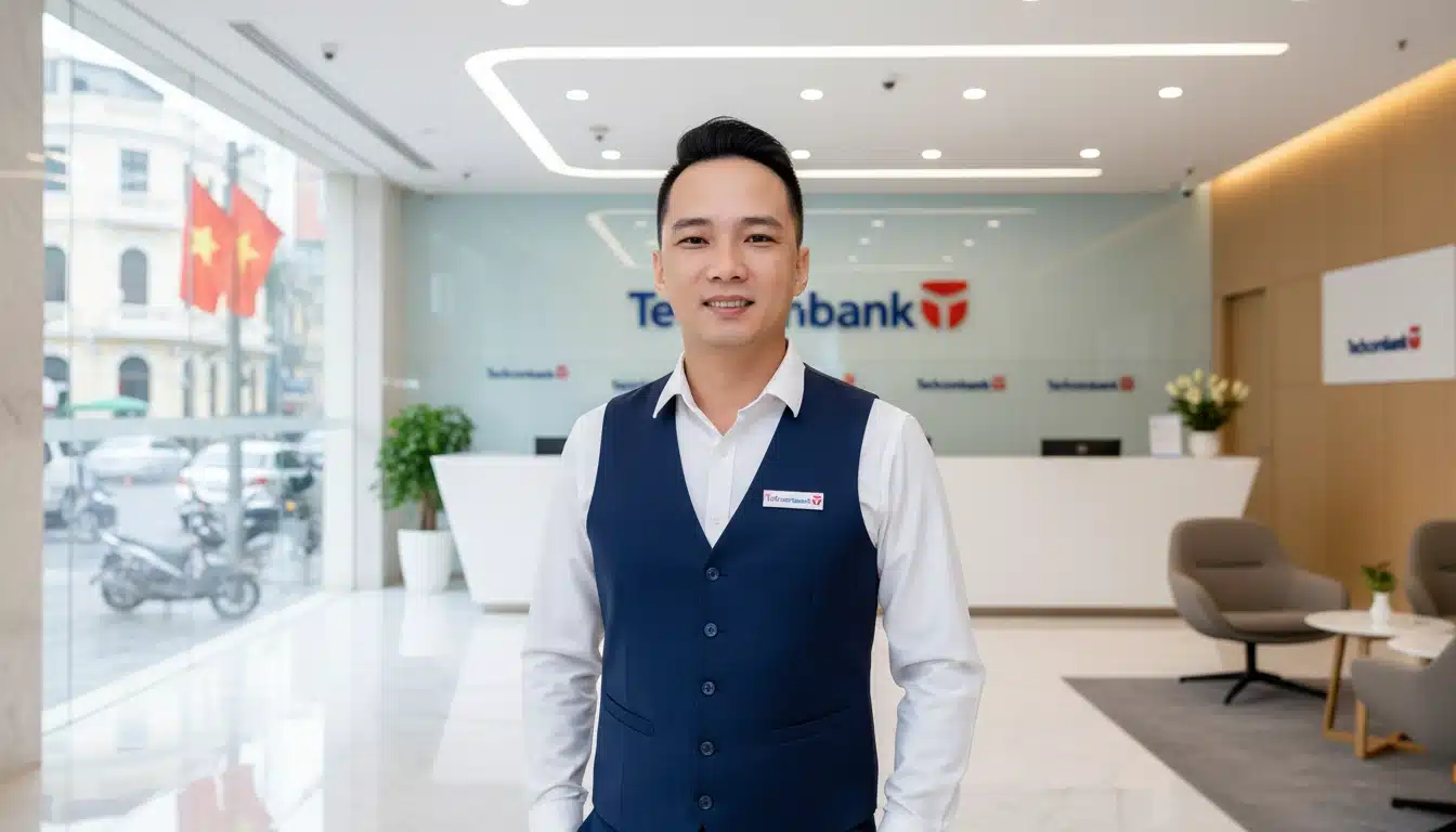Báo giá may vest công sở cho nhân viên Techcombank tại Quận 1