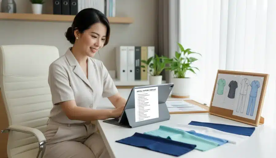 Checklist đặt may đồng phục nha khoa lần đầu cho chủ phòng khám