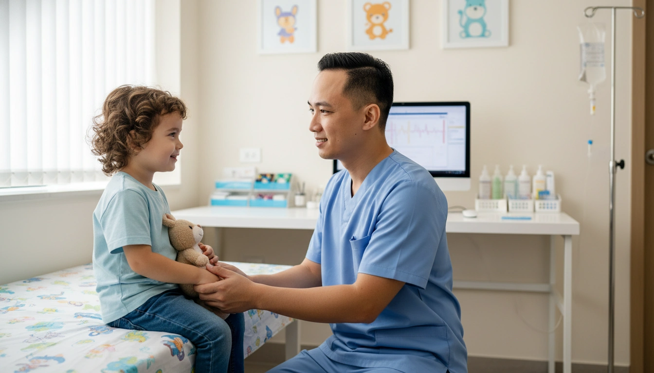 May đồng phục cho bệnh viện tư nhân và phòng khám quốc tế