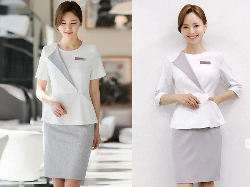 May đồng phục cho spa 5–20 kỹ thuật viên: chọn form nào hợp lý?