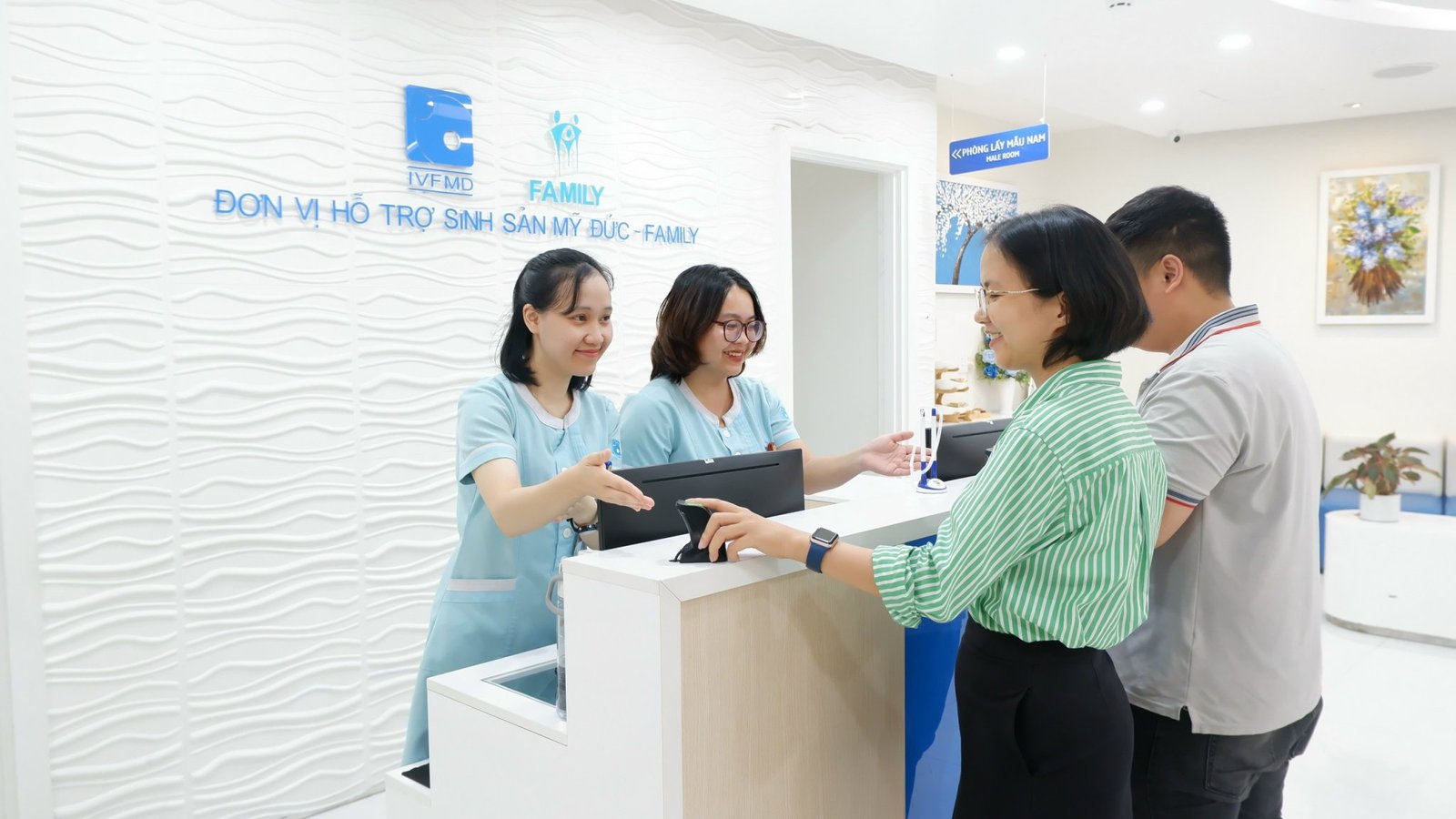 May đồng phục chuỗi phòng khám giải pháp đồng bộ nhiều chi nhánh