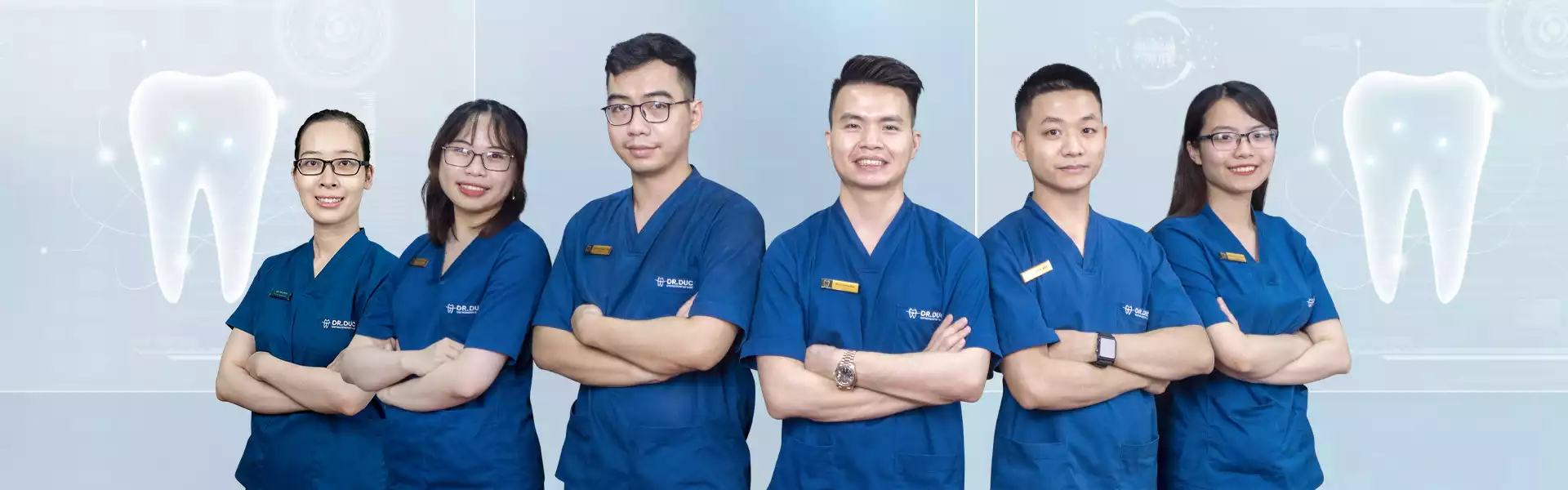 May đồng phục phòng khám nha khoa đẹp, chỉn chu, dễ nhận diện