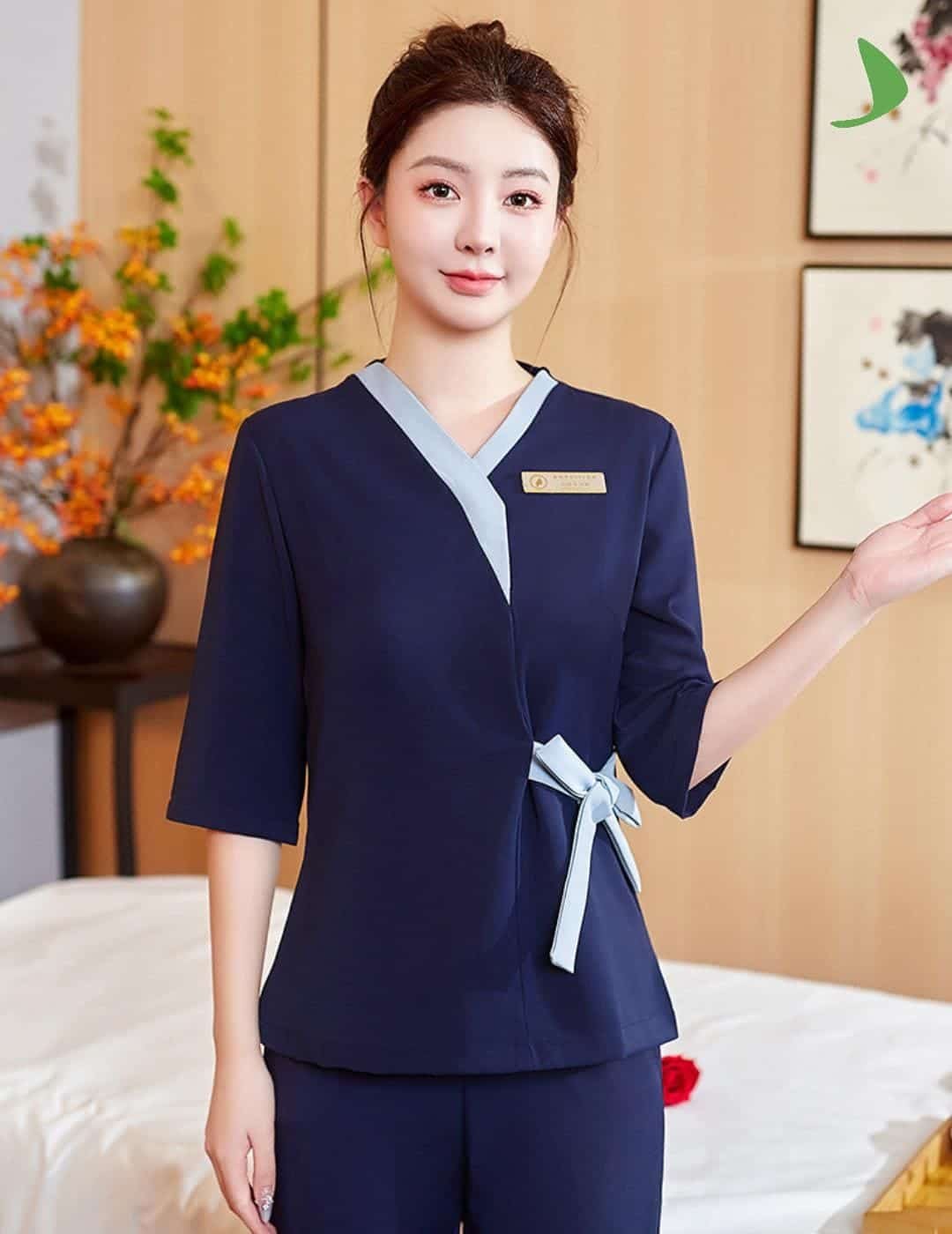 May đồng phục spa – clinic – beauty center theo concept thương hiệu
