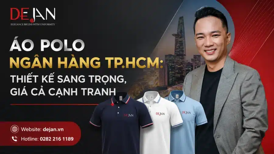 Áo polo ngân hàng TP.HCM: thiết kế sang trọng, giá cả cạnh tranh