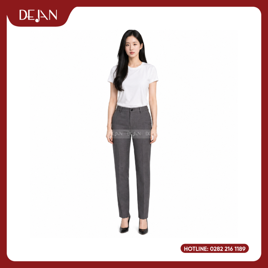Đồng phục quần tây nữ dành cho văn phòng công sở DEJAN UNIFORM