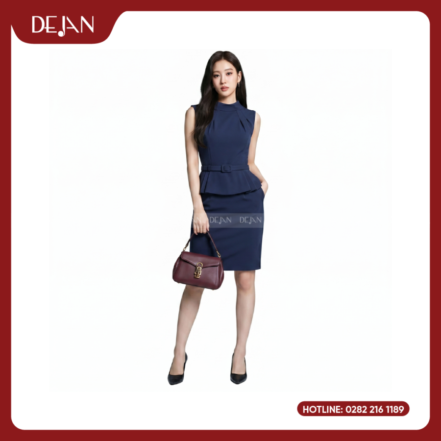 Đầm đồng phục nữ DEJAN UNIFORM phù hợp cho môi trường công sở doanh nhân