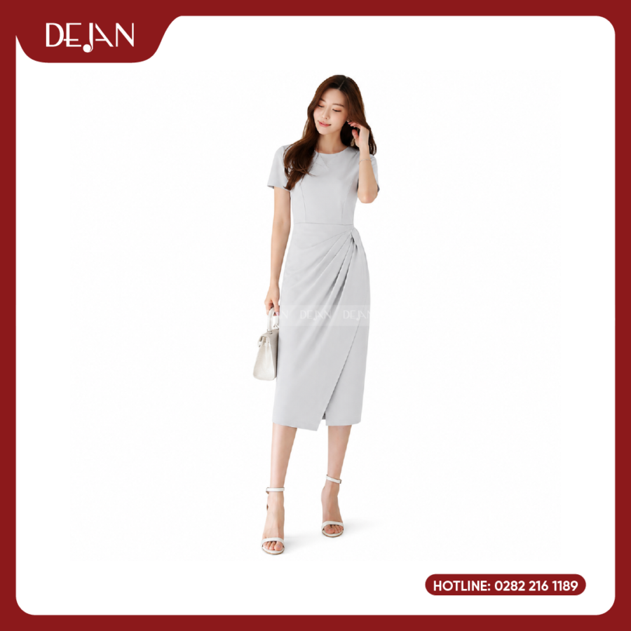 Đầm đồng phục Đầm đồng phục nữ DEJAN UNIFORM phù hợp cho môi trường công sở doanh nhân