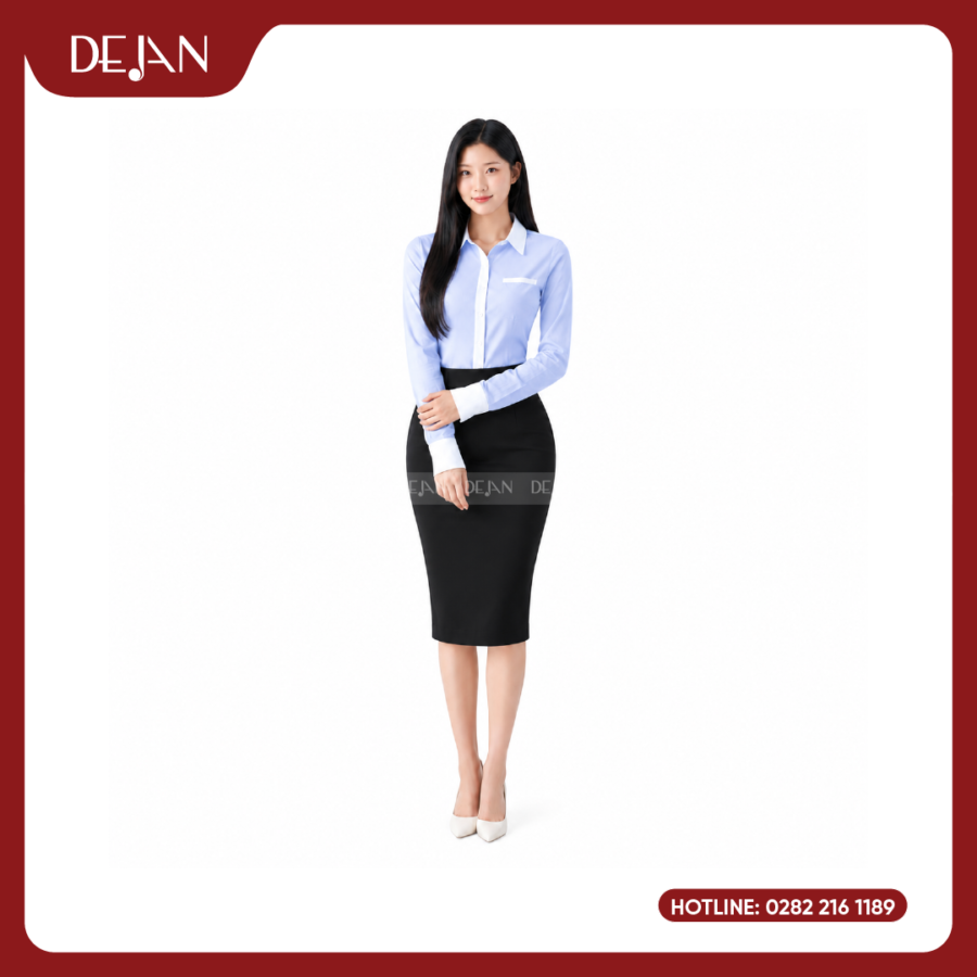 Đồng phục sơ mi nữ dành cho văn phòng công sở