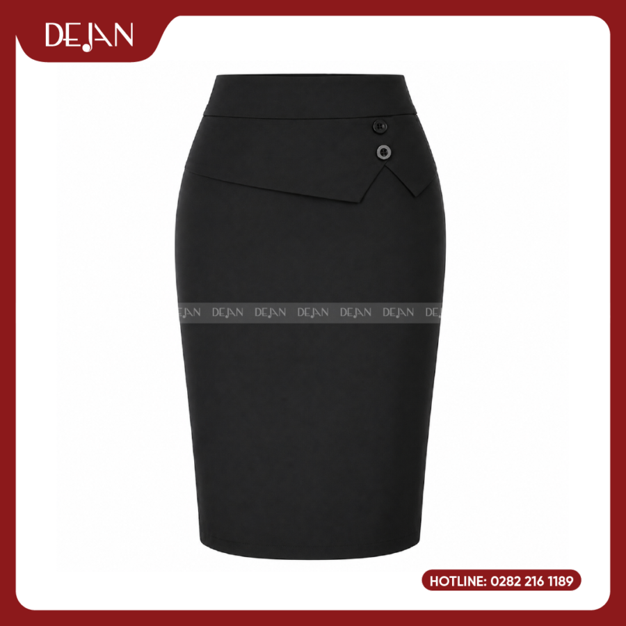 Đồng phục chân váy nữ phù hợp cho môi trường công sở lễ tân