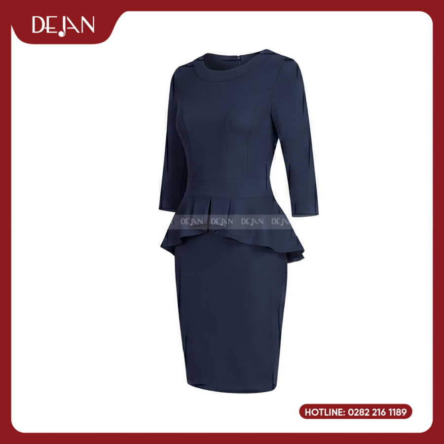 Đầm đồng phục nữ DEJAN UNIFORM phù hợp cho môi trường công sở doanh nhân