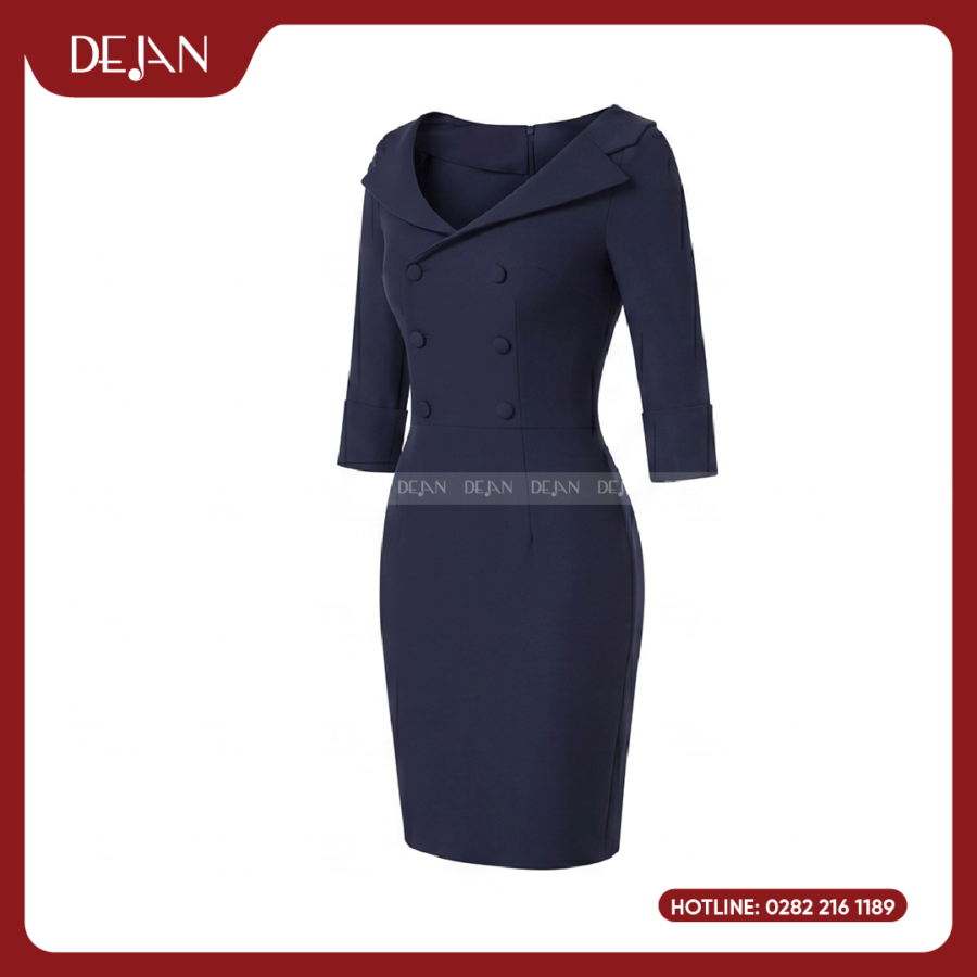 Đầm đồng phục nữ DEJAN UNIFORM phù hợp cho môi trường công sở doanh nhân