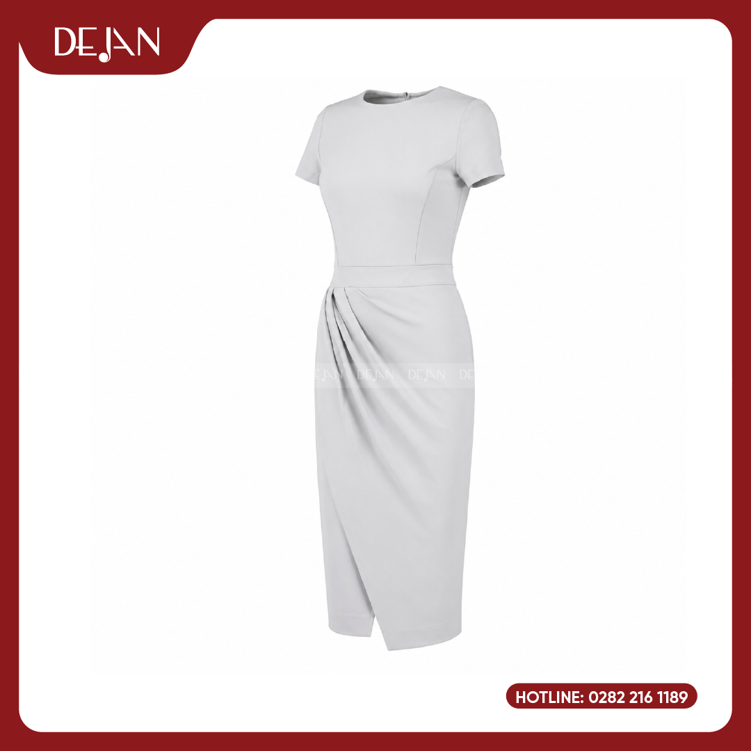 Đầm đồng phục DJDN12110 Đầm đồng phục nữ DEJAN UNIFORM phù hợp cho môi trường công sở doanh nhân