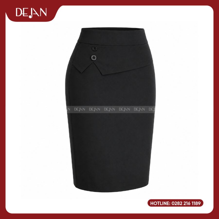 Đồng phục chân váy nữ phù hợp cho môi trường công sở lễ tân