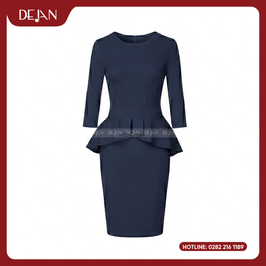 Đầm đồng phục nữ DEJAN UNIFORM phù hợp cho môi trường công sở doanh nhân