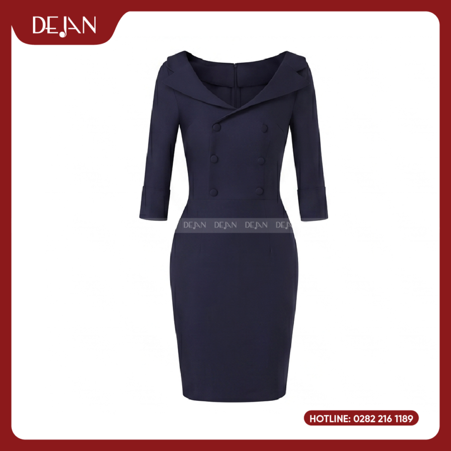 Đầm đồng phục nữ DEJAN UNIFORM phù hợp cho môi trường công sở doanh nhân