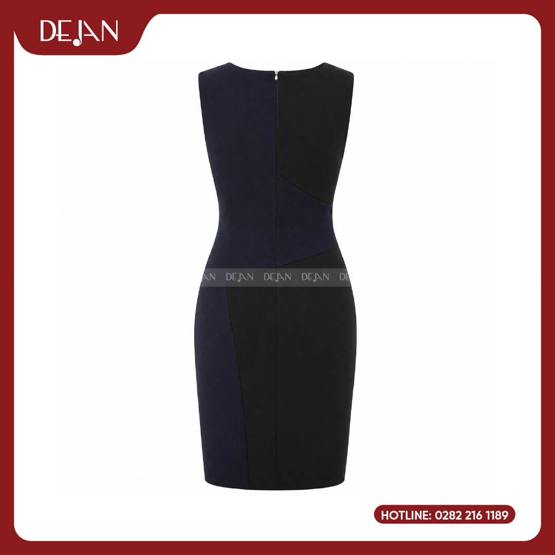 Đầm đồng phục DJDN12108 Đầm đồng phục nữ DEJAN UNIFORM phù hợp cho môi trường công sở doanh nhân