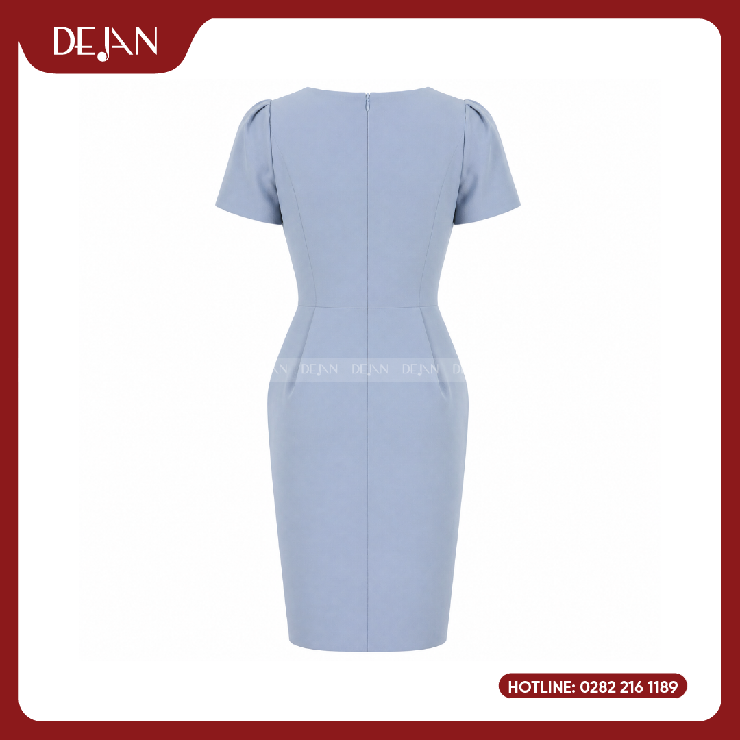 Đầm đồng phục DJDN12109 Đầm đồng phục nữ DEJAN UNIFORM phù hợp cho môi trường công sở doanh nhân