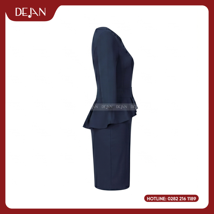 Đầm đồng phục nữ DEJAN UNIFORM phù hợp cho môi trường công sở doanh nhân