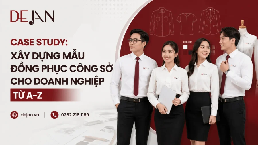 Case study xây dựng mẫu đồng phục công sở cho doanh nghiệp từ A-Z
