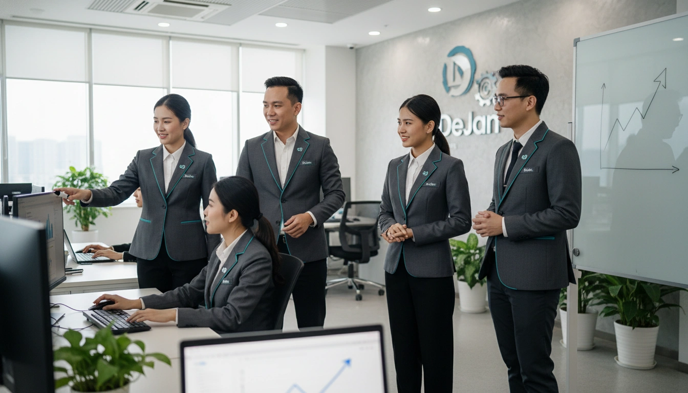 DeJan không ngừng đổi mới để mang đến những giải pháp đồng phục công sở tối ưu nhất