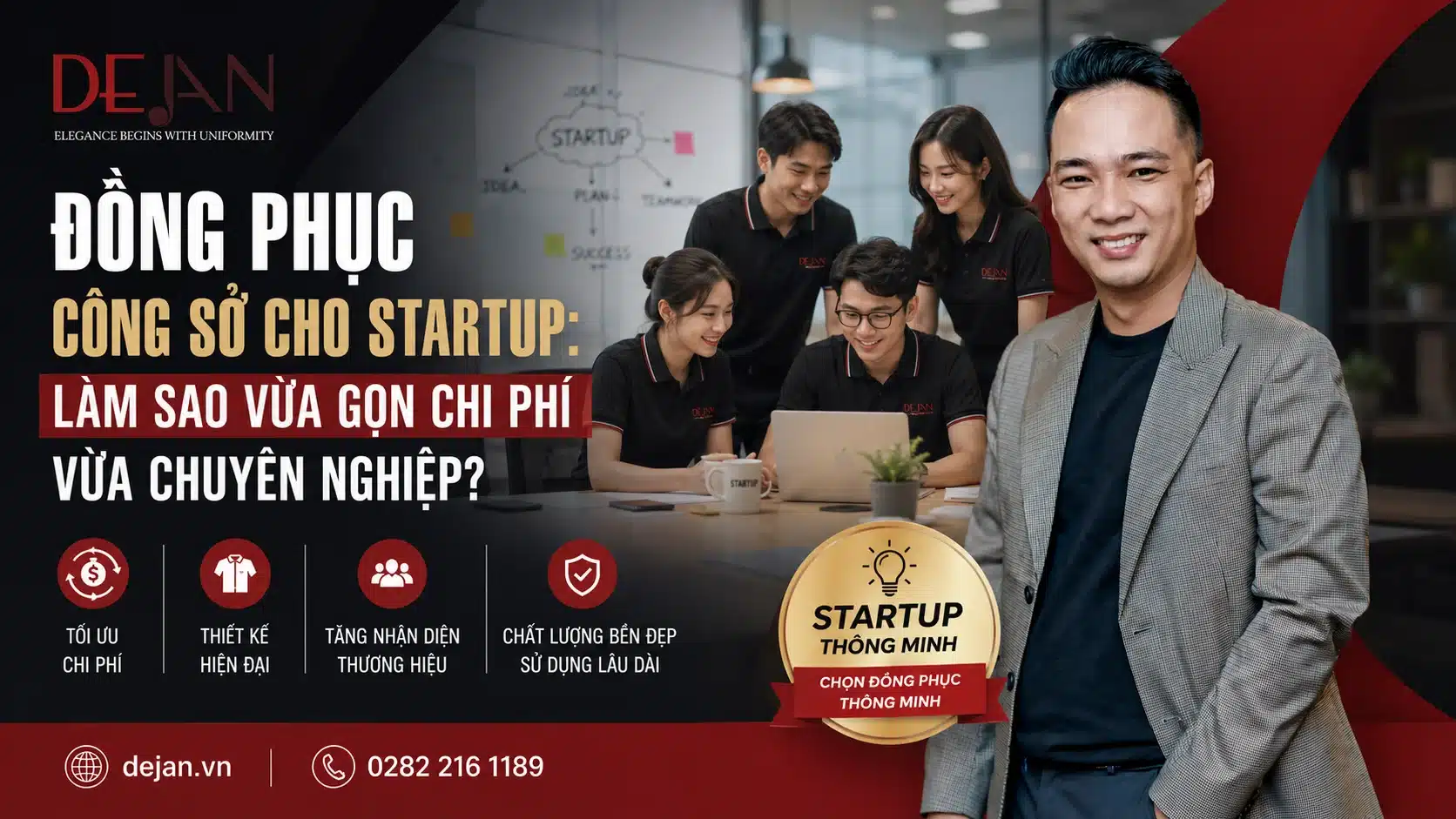 Đồng phục công sở cho startup: làm sao vừa gọn chi phí vừa chuyên nghiệp?