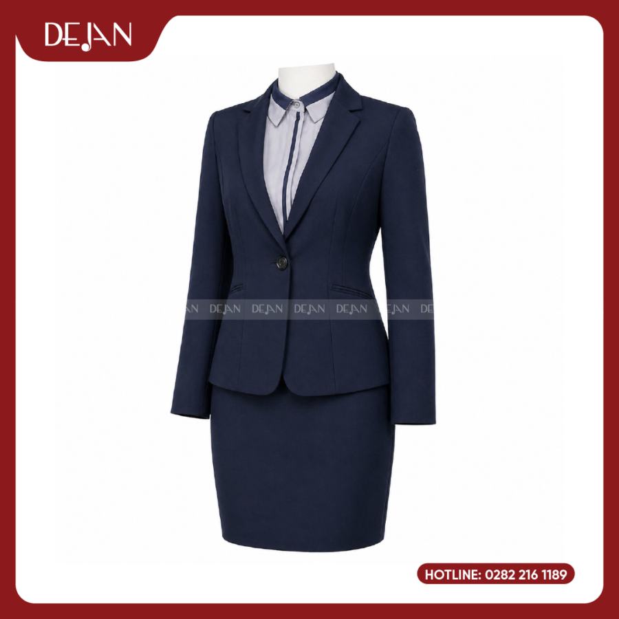 Đồng phục vest nữ phù hợp văn phòng công sở