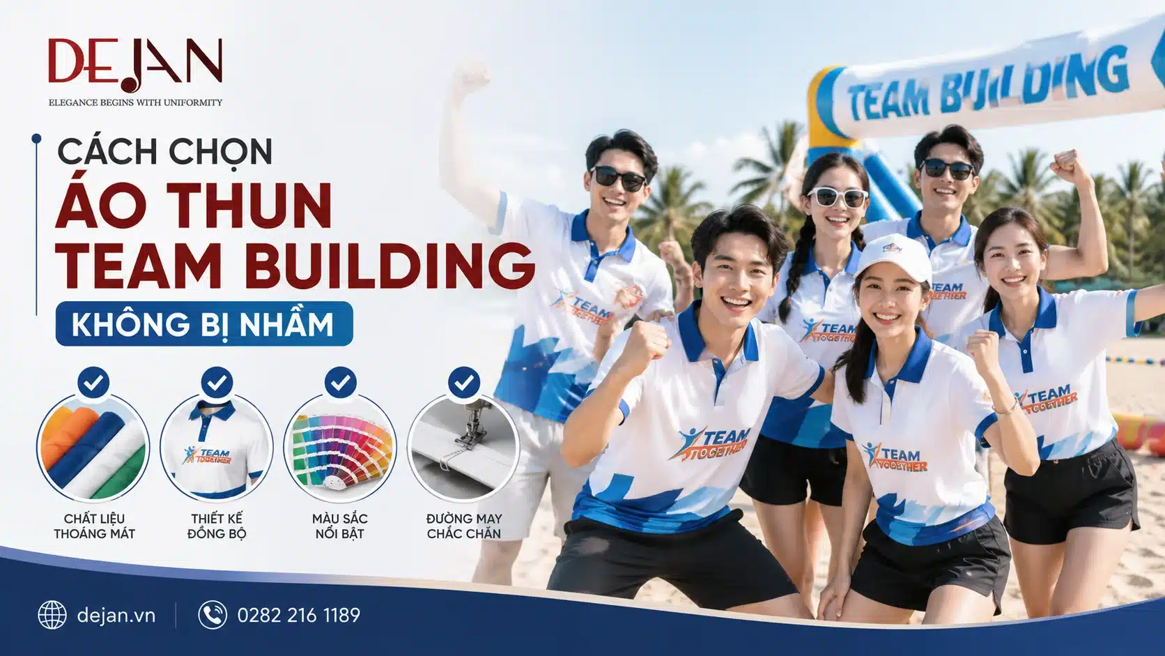 Cách Chọn Áo Thun Team Building Không Bị Nhầm