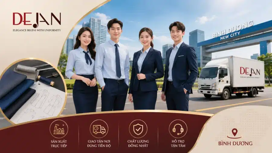 May Đồng Phục Công Sở Tại Bình Dương