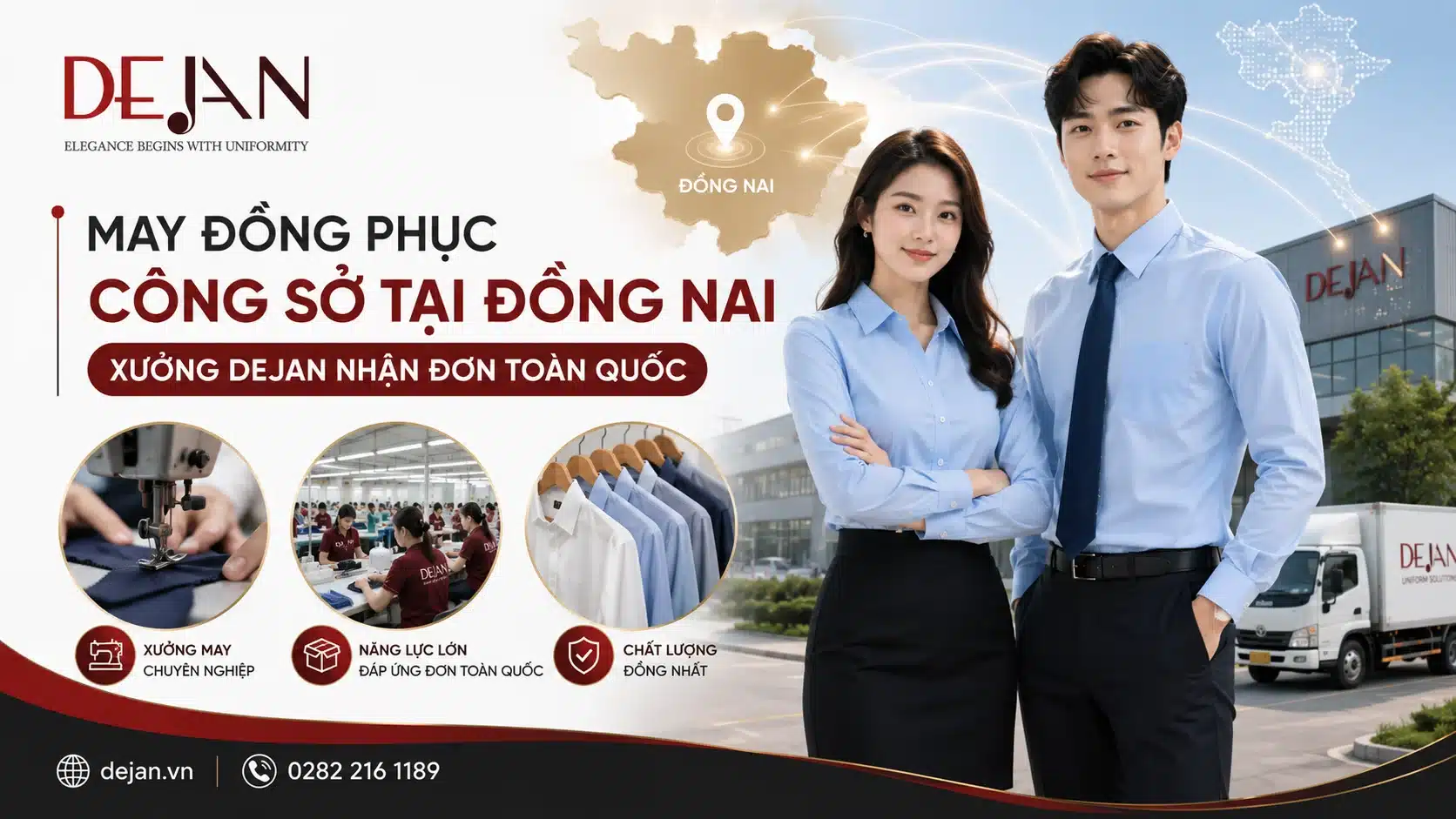 May Đồng Phục Công Sở Tại Đồng Nai