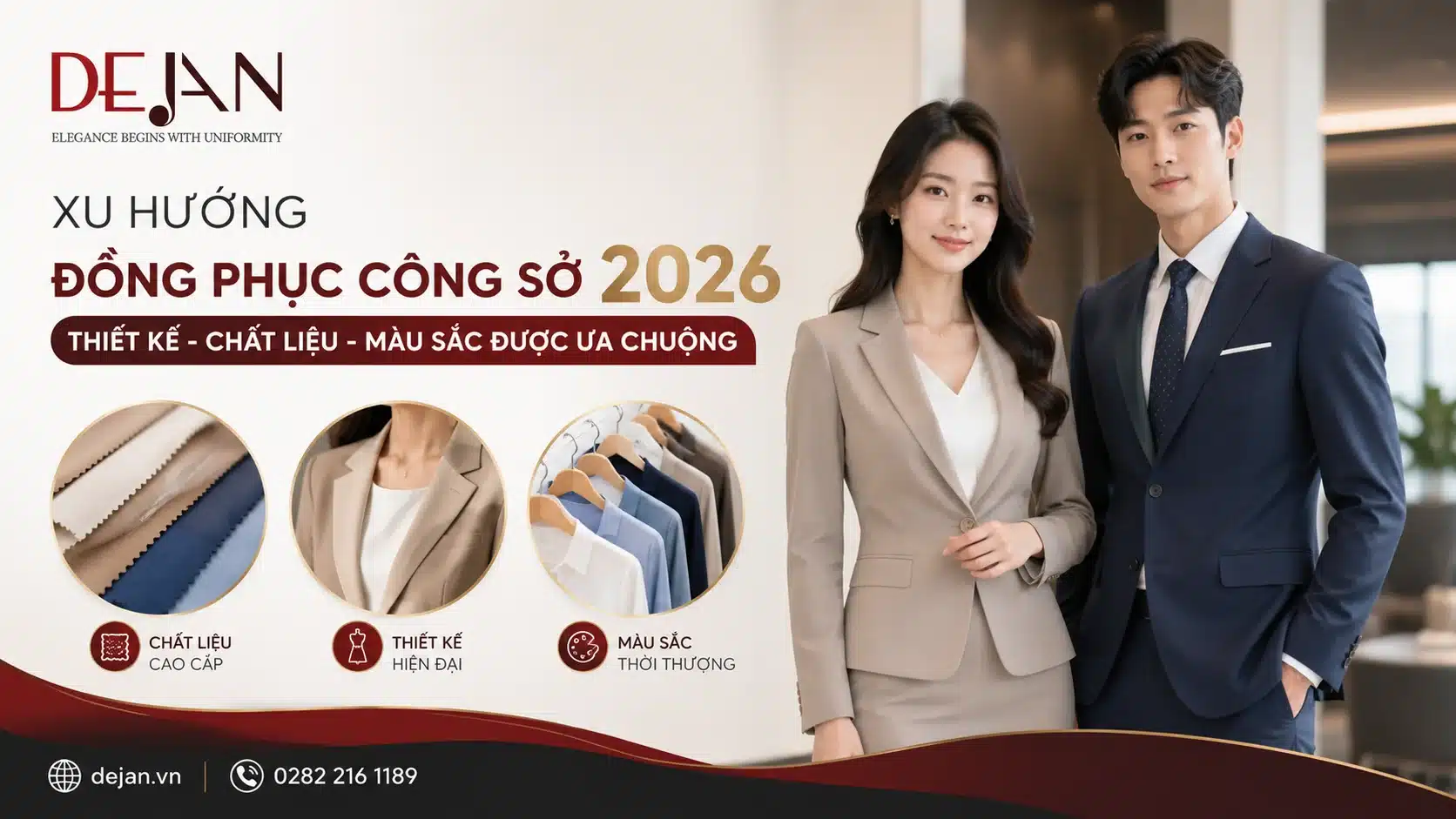 Xu Hướng Đồng Phục Công Sở 2026 Thiết Kế, Chất Liệu Và Màu Sắc Được Ưa Chuộng