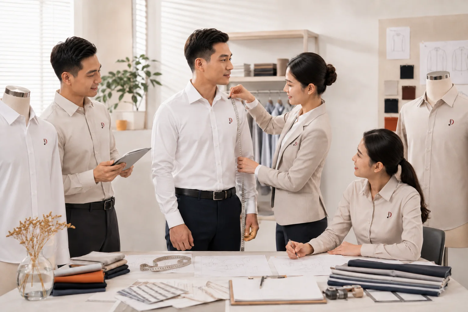 7 lý do doanh nghiệp nên chọn đơn vị may đồng phục công sở trọn gói 3 Đồng Phục Đặt May