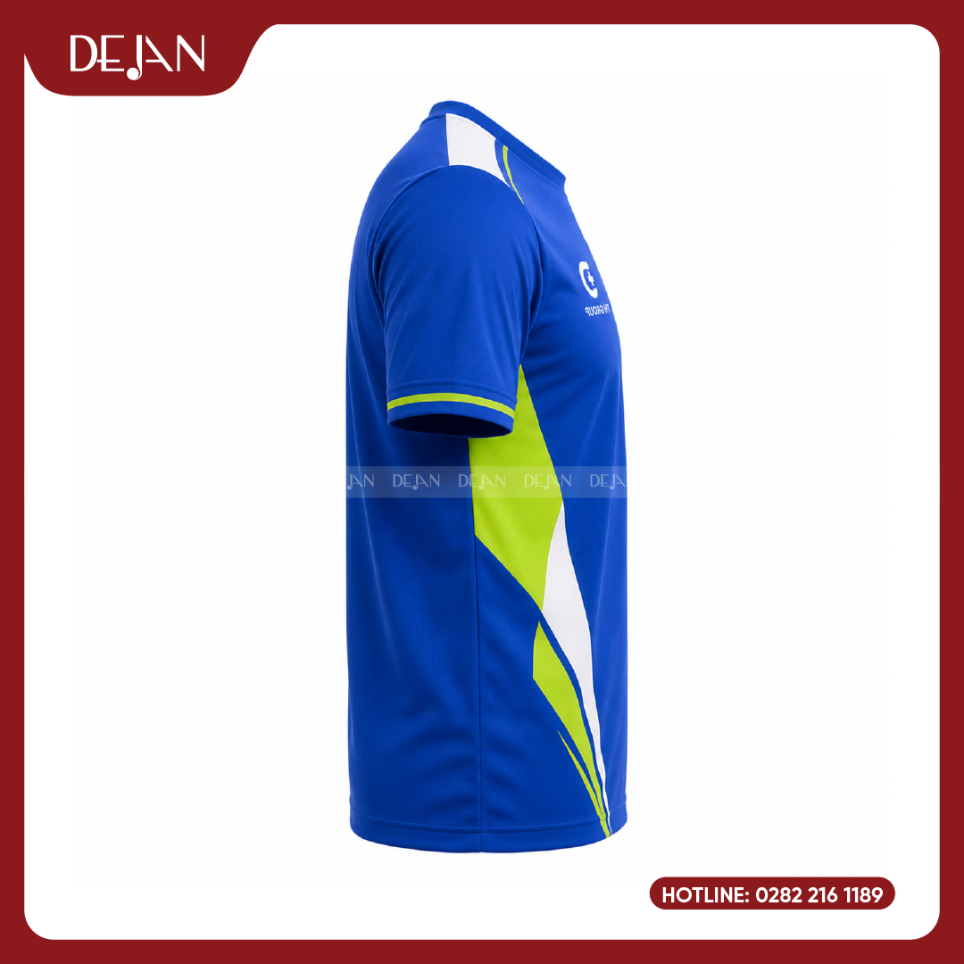 DJPL09-dong-phuc-ao-thun-su-kien-04 Đồng Phục Áo Thun Sự Kiện DJPL09 Tông Xanh Dương Tươi Sáng