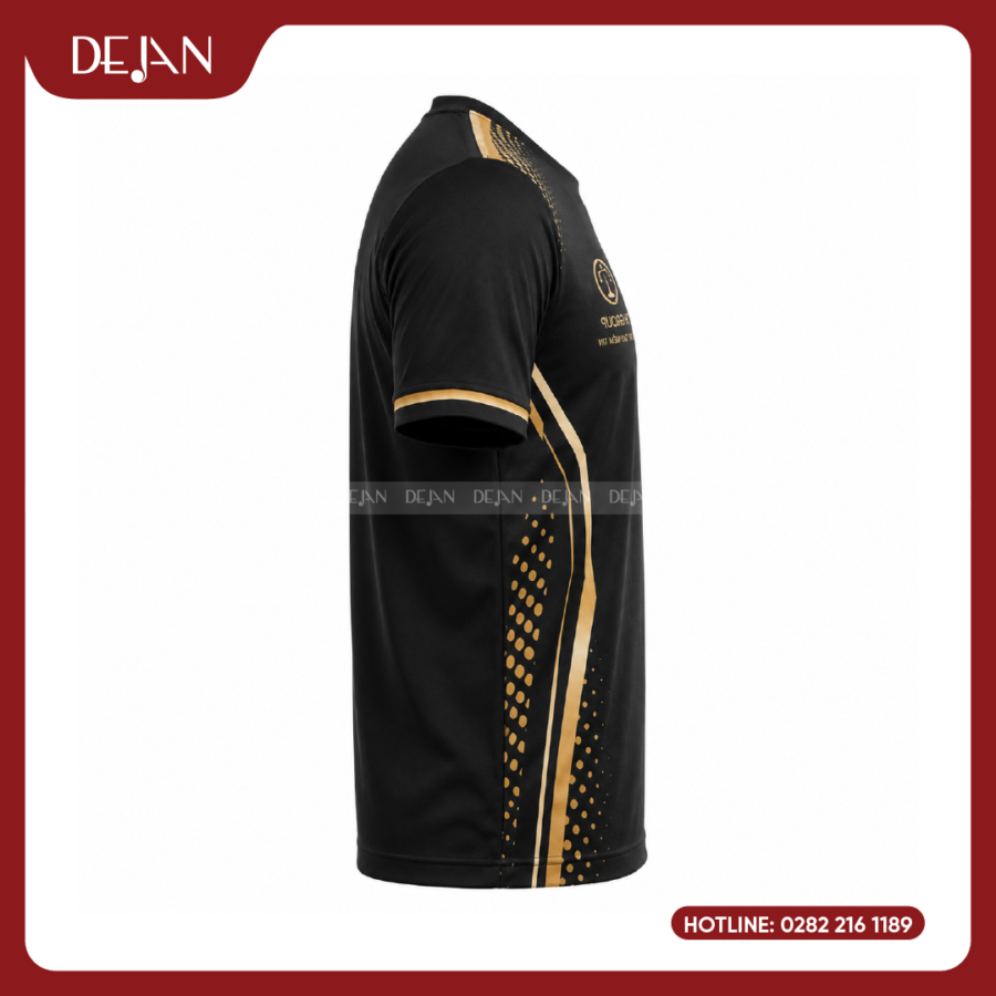 Đồng Phục Áo Thun Sự Kiện DJPL10 Tông Đen Sang Trọng