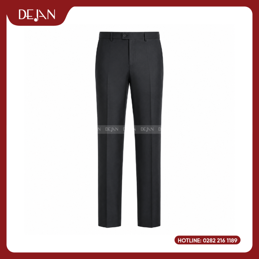 Đồng Phục Quần Tây Nam DJQTNA12007 Đen Ánh Navy Sang Trọng