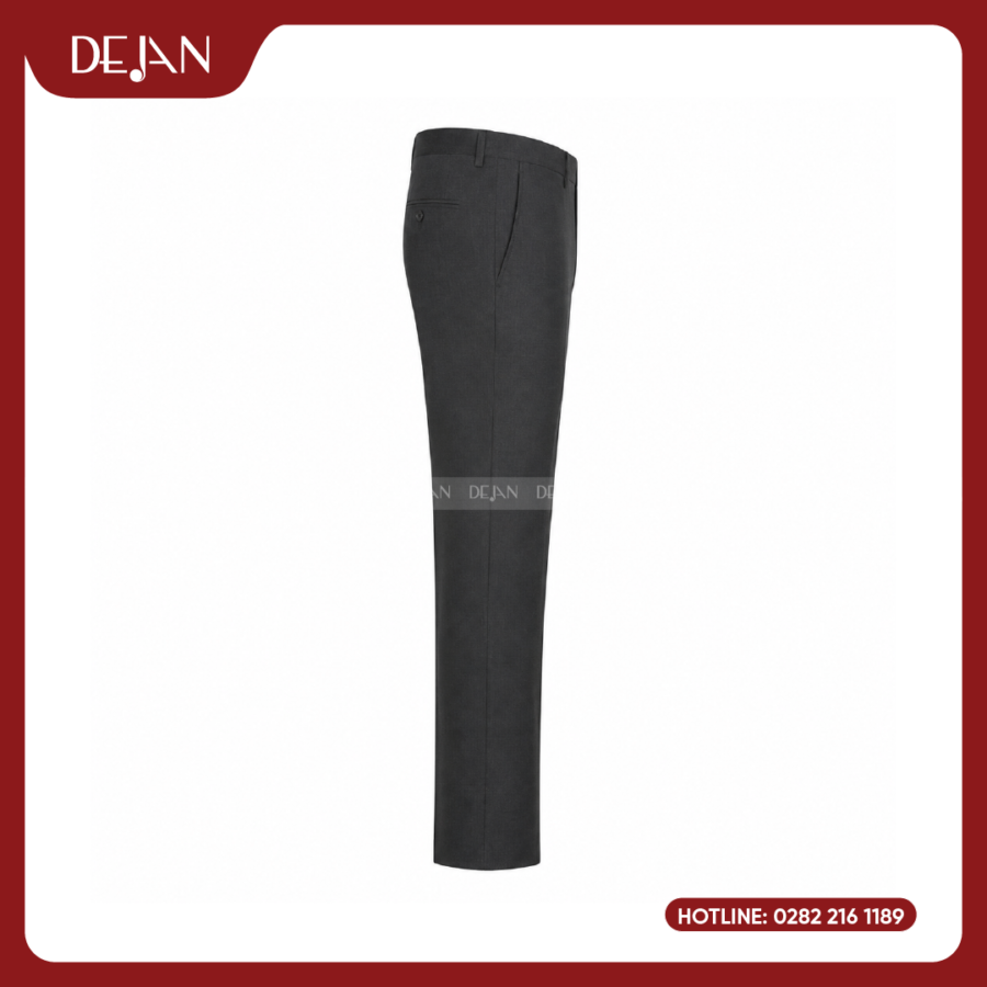 Đồng Phục Quần Tây Nam DJQTNA12007 Đen Ánh Navy Sang Trọng