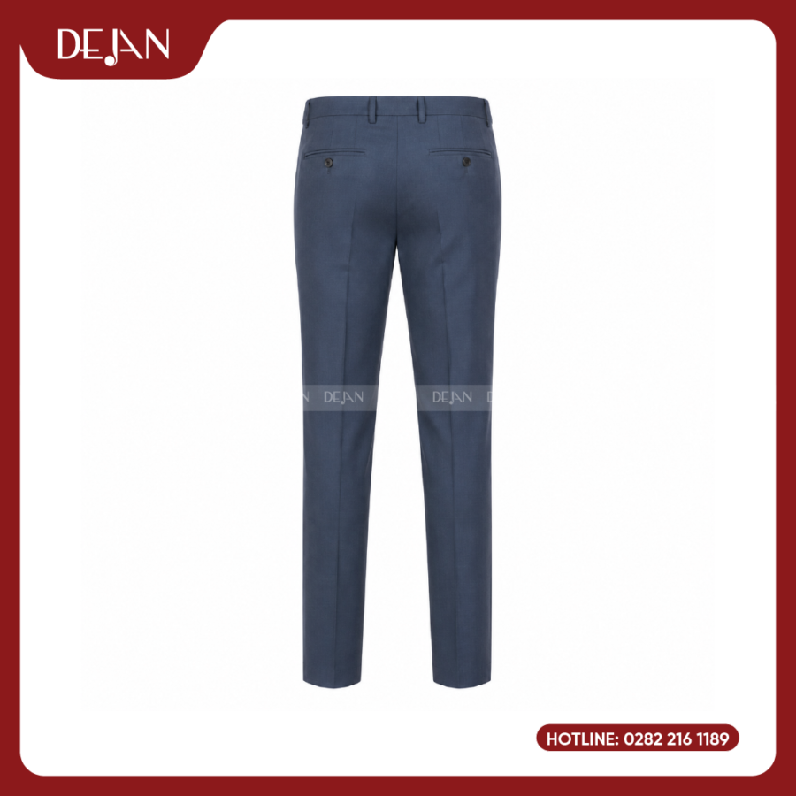 Đồng Phục Quần Tây Nam DJQTNA12009 Xanh Xám Ôm Dáng, Phù Hợp Nhân Viên Văn Phòng