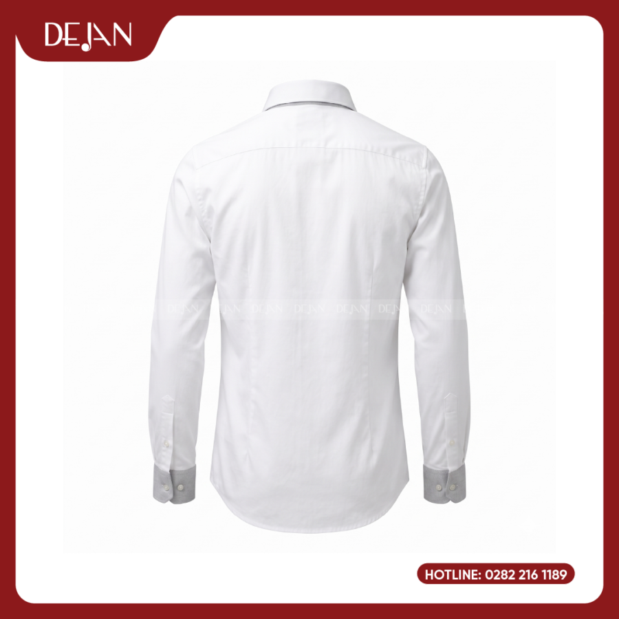 Đồng Phục Sơ Mi Nam DJSM10108 Thanh Lịch, Tối Giản Cho Môi Trường Công Sở
