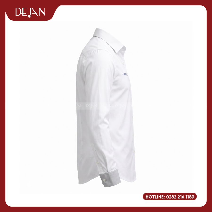 Đồng Phục Sơ Mi Nam DJSM10108 Thanh Lịch, Tối Giản Cho Môi Trường Công Sở