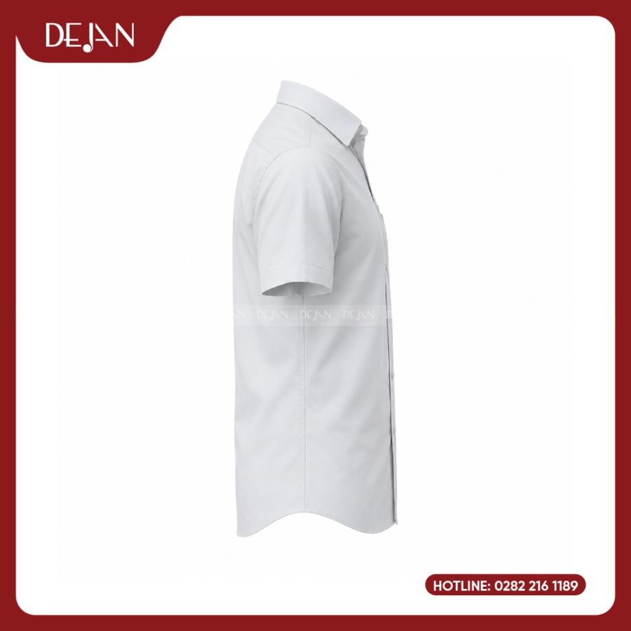 Đồng Phục Sơ Mi Nam DJSM10110 Thanh Lịch Với Tông Trắng Cơ Bản