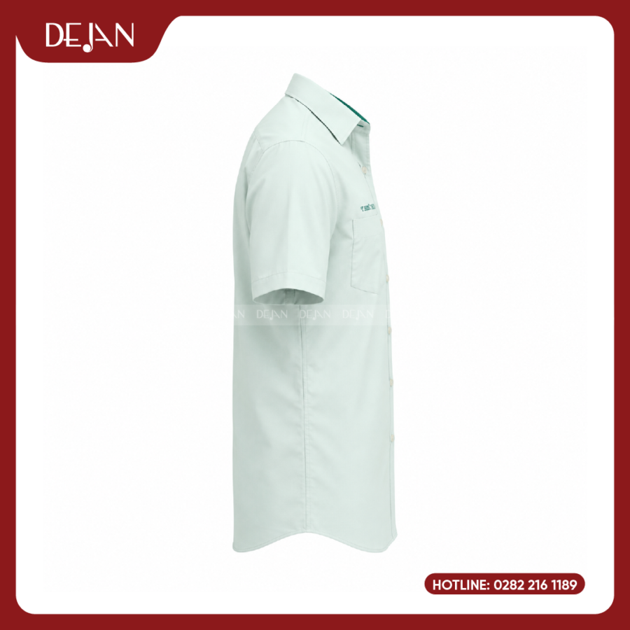Đồng Phục Sơ Mi Nam DJSM10111 Tinh Tế Với Tông Trắng Thanh Khiết