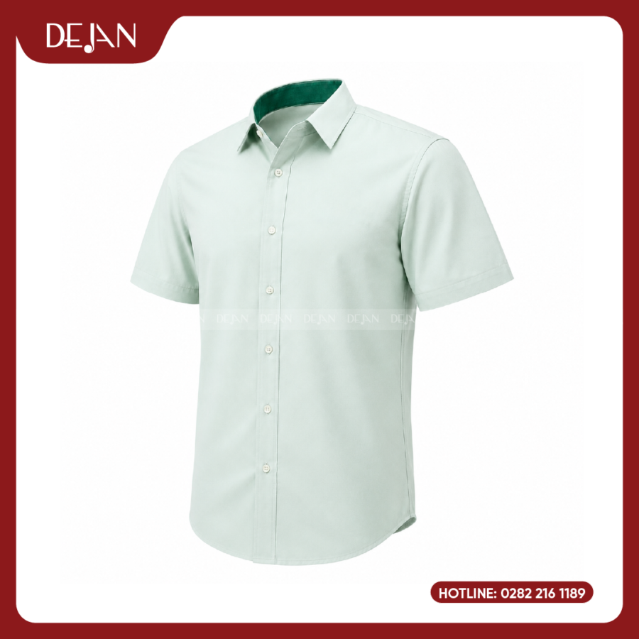 Đồng Phục Sơ Mi Nam DJSM10111 Tinh Tế Với Tông Trắng Thanh Khiết