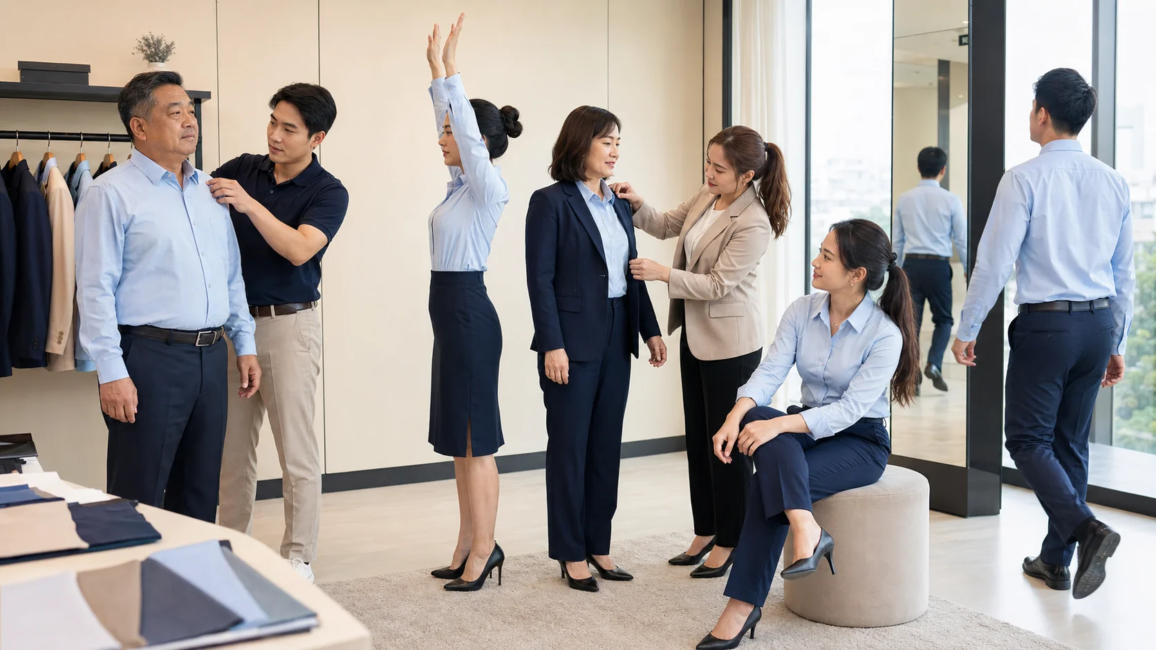 Đồng phục công ty tài chính và chứng khoán: Tiêu chuẩn và mẫu gợi ý