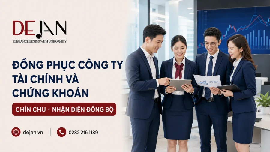 Đồng phục công ty tài chính và chứng khoán: Tiêu chuẩn và mẫu gợi ý