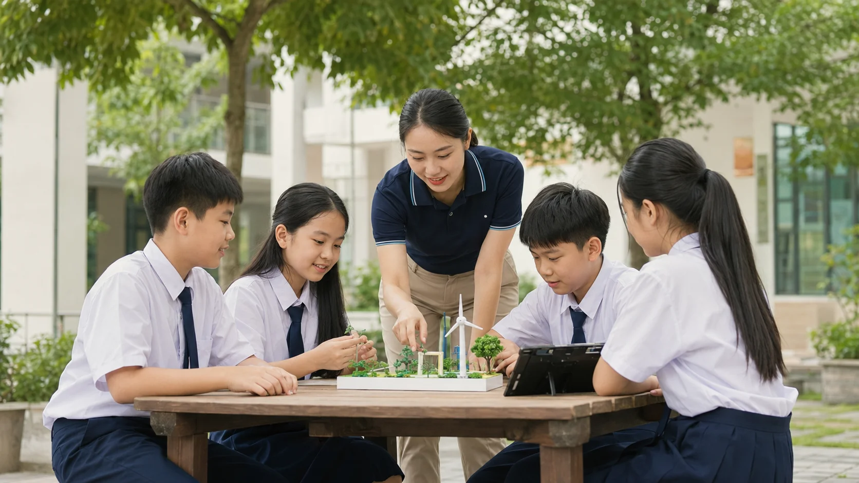 Đồng phục ngành giáo dục tư thục và trường quốc tế: 8 gợi ý mẫu 2026