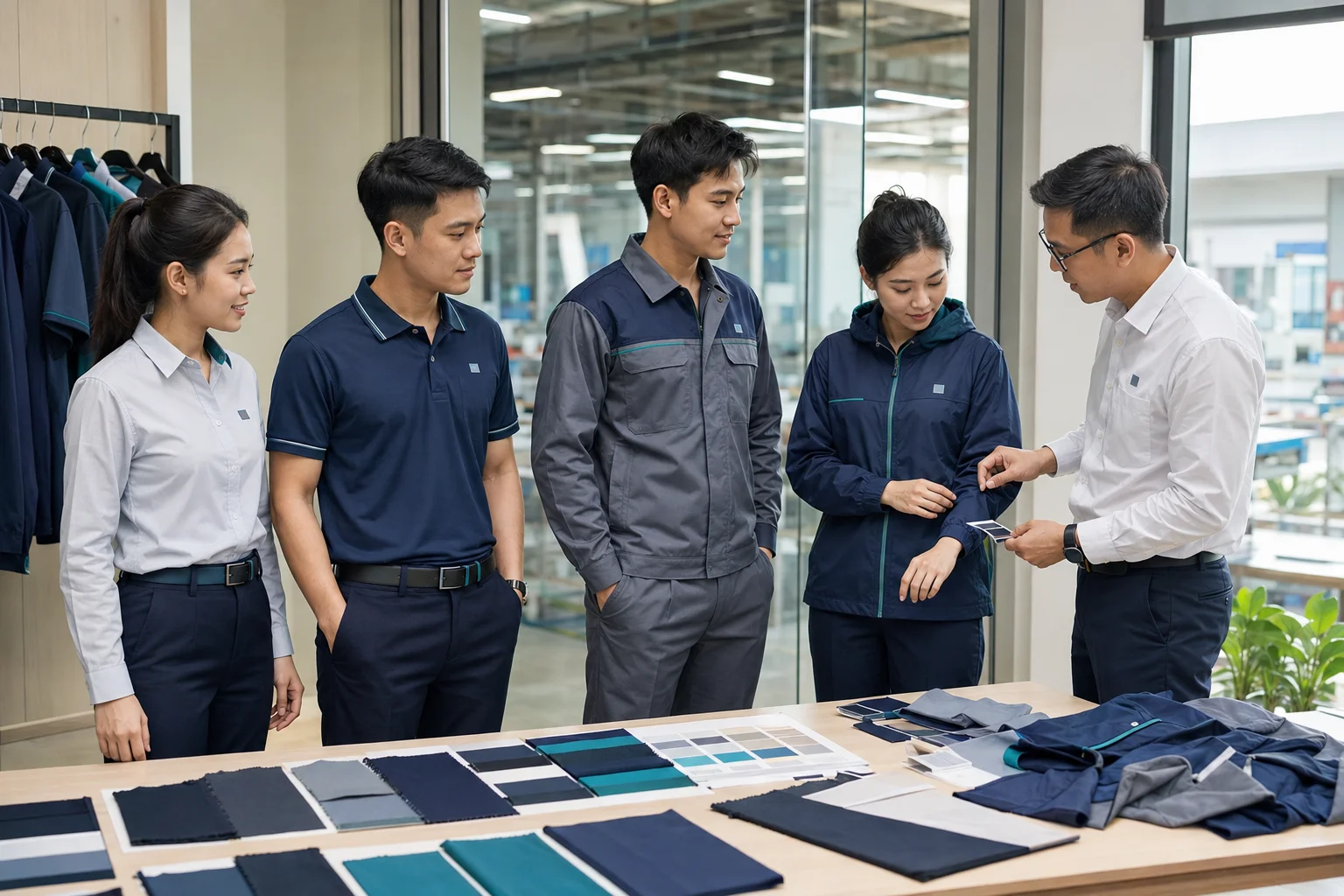 Đồng phục ngành logistics và vận chuyển: 7 tiêu chí, 8 mẫu theo vị trí