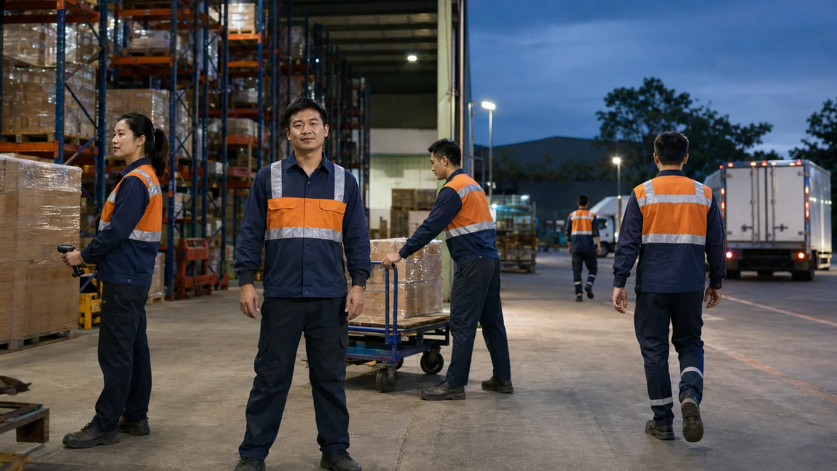 Đồng phục ngành logistics và vận chuyển: 7 tiêu chí, 8 mẫu theo vị trí